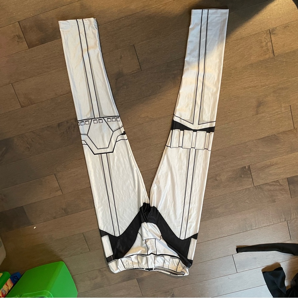 Rubie's Star Wars Black and White Costume Leggings Halloween adult costume